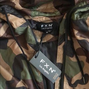 Jackets & Coats - NEW Camo ZIP down wind breaker Jackets & Coats - NEW Camo ZIP down wind breaker